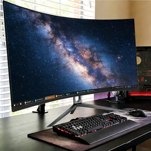 Monitor Curvo <span class=keywords><strong>Precio</strong></span> Mayorista Pantalla 4k para PC Ordenador 2k 144hz 49/19 <span class=keywords><strong>Pulgadas</strong></span> <span class=keywords><strong>LCD</strong></span> Personalizado 34 Ips 2560 Dos Monitores <span class=keywords><strong>LCD</strong></span> Ultra Anchos - Product Image 1