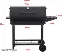 Barbecue à gaz, fumoir, barbecue au charbon, barbecue d'extérieur, barbecue coréen d'extérieur, table de barbecue, parrillas para barbacoa