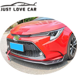 Alerón Delantero JUSTLOVECAR para TOYOTA <span class=keywords><strong>COROLLA</strong></span> LE <span class=keywords><strong>XLE</strong></span> 2019 2020 2021 <span class=keywords><strong>2022</strong></span> 2023, Protector de Parachoques Delantero, Divisores - Product Image 3