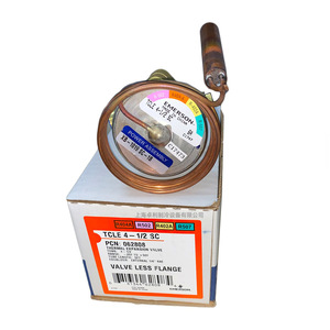 Vanne d'expansion thermique en cuivre Emerson, type droit TCLE 4-1/2 SC R404A, accessoire de réfrigération - Product Image 1