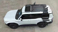 Barres de toit 4x4 pour voiture, accessoires extérieurs automobiles, barre de toit et échelle pour Land Cruiser Prado LC250 2024 2025, porte-bagages
