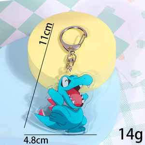 Nuevo Llavero <span class=keywords><strong>de</strong></span> Dibujos Animados Baokemeng SSO183 Transfronterizo, Colgante Acrílico para Bolsa con Personajes <span class=keywords><strong>de</strong></span> Pokémon: Kodak Duck y <span class=keywords><strong>Pikachu</strong></span> - Product Image 2