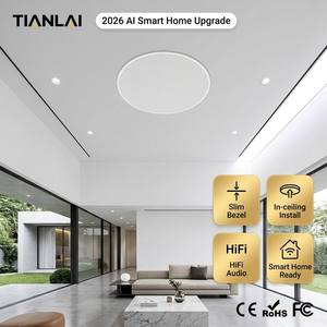 Altoparlante da Soffitto Coassiale Senza Cornice TL-602, Woofer/Tweeter da 6,5 Pollici, 8 Ohm, 20-50W, Picco 100W, Foro da 240mm/210mm per Audio Domestico - Product Image 6