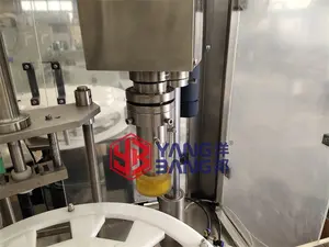 YB-JX4 Yangbang Automatische Honig Ahornsirup Mais Sirup Flasche Füll kappe Maschine