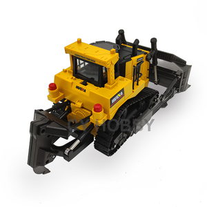 <span class=keywords><strong>Bulldozer</strong></span> RC <span class=keywords><strong>HUINA</strong></span> 569 1569 2.4G 1:16 9 canaux avec chargeur de lumière et télécommande - Product Image 4