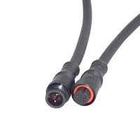 Connecteur M16 pour moteur de moyeu de vélo électrique, 3 broches, 3 conducteurs, étanche, personnalisé, connecteur de moteur électrique P67, 2A, en cuivre