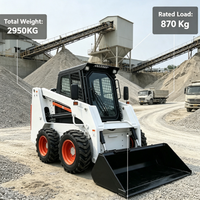 Chargeuse compacte sur chenilles avec godet de 0,35 m³ pour travaux agricoles, municipaux et de terrassement