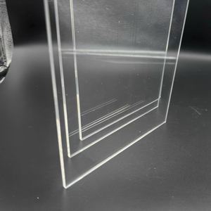 Plaque en acrylique PMMA <span class=keywords><strong>transparente</strong></span> pour présentoir de vente au détail, épaisseur 8 mm, <span class=keywords><strong>imprimable</strong></span> UV, tailles personnalisables, facile à plier, plateau surélevé en plastique transparent - Product Image 4