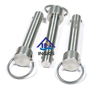 Goupille à dégagement rapide en acier inoxydable 304, goupille à bille à dégagement rapide, différentes tailles 1/4\", 5/16\", 3/8\", 7/16\", 1/2\", 5/8\" de diamètre, zingué - Product Image 3