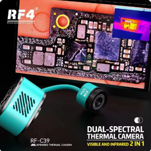 Rf4 RF-C39 Industriële 4K Hd Trinoculaire Stereo Microscoop Camera Thermische <span class=keywords><strong>Imager</strong></span> Voor Telefoon Solderen Pcb Moederbord Reparatie Tool - Product Image 5