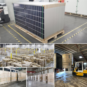 440W 550W PV mô-đun kính thủy tinh baficial Ultra Series 455W màng mỏng N loại tấm pin mặt trời USA kho paneles solares Kit - Product Image 5