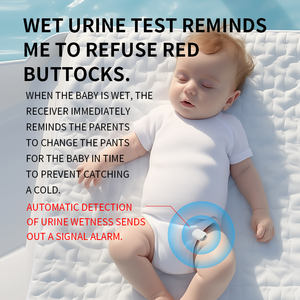 Alarma Inalámbrica para Enuresis Nocturna, Alta Sensibilidad, Sonido Fuerte, Vibración Intensa, Solución para la Enuresis Nocturna - Product Image 3