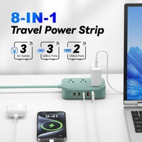 OEM ODM Station de charge de bureau USB 8 en 1 avec 3 prises AC
