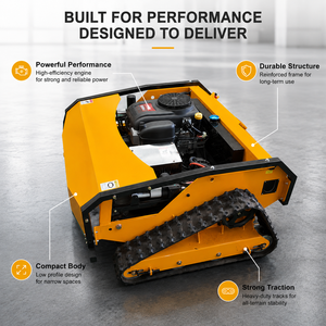 Cortadora de Césped a Control Remoto para Pendientes, 608cc <span class=keywords><strong>OHV</strong></span>, Compacta, para Huertos y Terrenos Inclinados, con Certificación CE, EPA y EURO 5, Directo de Fábrica - Product Image 5