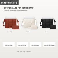 Ensemble de 2 housses matelassées pour ordinateur portable avec logo personnalisé pour femmes, 13, 14, 15,6, 16 pouces, sac à bandoulière rembourré pour ordinateur avec pochette OEM