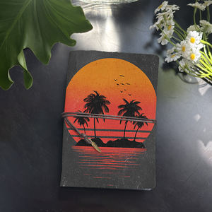 Cuaderno A6 hecho a mano con hermosa cubierta Perfecto para estudiantes de Maestría en Sociología Ideal para guías de entrevistas y Ethnogra - Product Image 1