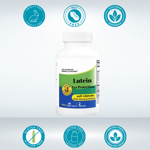 كبسولات لوتين وزيكسانثين لحماية العين، مكمل غذائي صحي للعيون من إنتاج الشركة الأصلية - Product Image 4