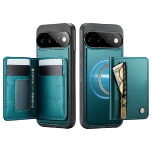 Funda tipo cartera con cierre de cremallera y carga inalámbrica para Google Pixel <span class=keywords><strong>11</strong></span>/<span class=keywords><strong>11</strong></span> <span class=keywords><strong>Pro</strong></span> XL/10A, Funda magnética para Pixel 9A/10/9 <span class=keywords><strong>Pro</strong></span> - Product Image 4
