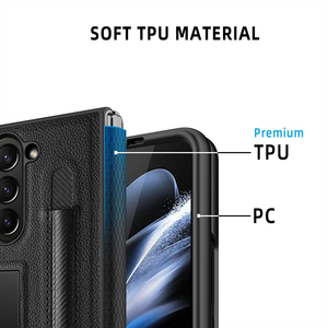 Kinh Doanh Phong Cách Bản Lề TPU Chủ Bút Trường Hợp Bìa Đố<span class=keywords><strong>i</strong></span> Vớ<span class=keywords><strong>i</strong></span> Samsung Z Gấp <span class=keywords><strong>5</strong></span> Sang Trọng PU Da Đ<span class=keywords><strong>i</strong></span>ện Thoạ<span class=keywords><strong>i</strong></span> Trường Hợp Mềm Trường Hợp Vớ<span class=keywords><strong>i</strong></span> Chủ - Product Image 5