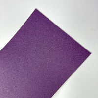 Papier floqué tactile enduit de PVC (chlorure de polyvinyle) pour reliure de livres, couverture de cahier, bougie, couleur Morandi, tissu de reliure imperméable