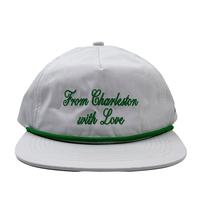 Topi Baseball Nylon Leopard Fashion Pernikahan Terlaris dengan Tali Bordir Custom 5 Panel Warna Biru Dongker Snapback