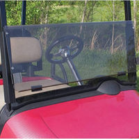 For Club Car DS Clear Windshield 2000.5 -UP New Golf Cart Folding Polycarbonate