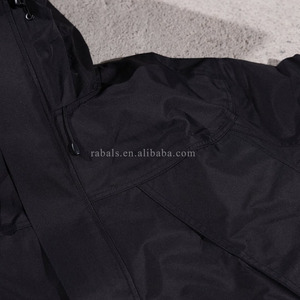 Tùy Chỉnh Thiết Kế Windproof Nylon Không Thấm Nước Zip Lên Áo Khoác Chất Lượng Cao Áo Thun Áo Ngoài Trời Nylon Áo Gió Áo Khoác Nam - Product Image 5