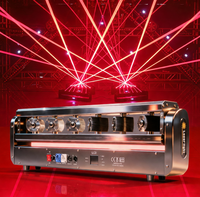 Lumière laser à tête mobile 6*500mw, 6 yeux, lumière laser RGB pleine couleur pour discothèque, bar