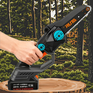 OEM Industrial DIY <strong>Mini</strong> Brushless <strong>Cordless</strong> 21V Lithium Battery-Powered Electric Wood <strong>Chain</strong> <strong>Saw</strong> 3-Year Warranty 500W RUTE RYT6008 - Product Image 6