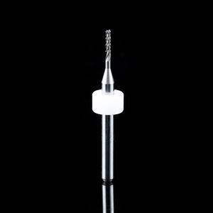 Fraise à queue de poisson en acier au tungstène 0,2-1 mm à 2 cannelures pour gravure miniature de circuits imprimés - Product Image 4
