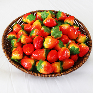 Accesorios de bricolaje para Navidad Mini frutas y verduras falsas artificiales para centros de mesa de eventos de fiesta - Product Image 5