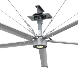 QX 18ft Super Silent Energy Saving Big hvls Fan hvls Ventilador Industrial Comercial