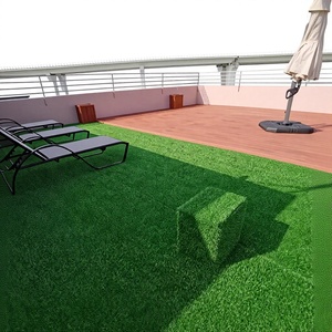Four Color Autumn Thatch Synthetic Artificial Grass Landscape Turf for Backyard Garden - Product Image 1