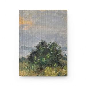 Cuaderno de Tela de Alta Calidad, 100 Hojas, Tamaño A5, Diseño de Hojas Sueltas, Logotipo Personalizable para Regalo o Obra de Arte - Product Image 3