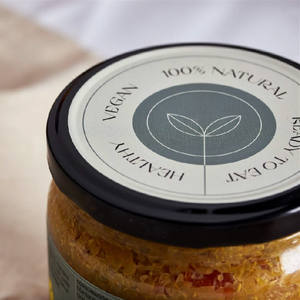 Tarros de vidrio de grado seguro <span class=keywords><strong>para</strong></span> alimentos, botellas de salsa de barbacoa con tapa <span class=keywords><strong>para</strong></span> inmersión de <span class=keywords><strong>Taco</strong></span>, 700ml500ml, 250ml, 12oz, 16oz - Product Image 4