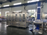 Ligne de production de boissons entièrement automatique Machine de remplissage d'embouteillage de jus de canne à sucre/machine de fabrication de boissons/machine de remplissage d'eau