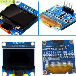 โมดูลสื่อสารจอ OLED ขนาดเล็ก0.96นิ้วโมดูลจอแสดงผล OLED 128X64 0led LED โมดูลแสดงผลเหมาะสำหรับการแสดงผลราสเบอร์รี่ <span class=keywords><strong>Pi</strong></span> - Product Image 4