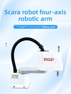 Petit robot SCARA industriel intelligent automatique à 4 axes avec commande MCU, bras long de 400 mm, charge utile de 3 kg, pour bras robotique contrôlé par PLC - Product Image 6