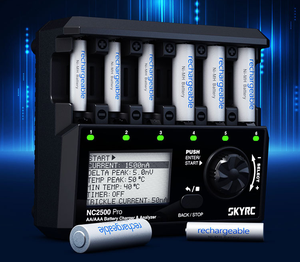 SKYRC NC2500Pro Four Channel Mobile APP Controlled Charger for <b>RC</b> Racing <b>Drone</b> Nickel Metal/Nickel Metal - Product Image 6