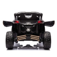 Can-Am Maverick 24V Kids Electric UTV Licensed Ride-on Car Remote Control Lights for Age Range 2 4 Years Made Durable Plastic