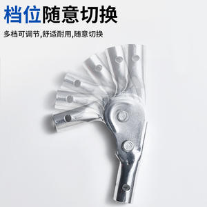 บานพับเฟอร์นิเจอร์เหล็ก 0-180 องศา ปรับได้ 6 ระดับ ดีไซน์ญี่ปุ่น ชุบเคลือบผิวหลายมุม - Product Image 3