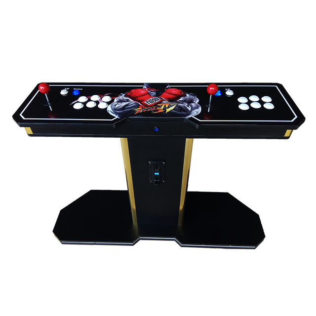3D Moonlight Treasure Box WiFi Coin-Operated Arcade Game Console Dual Joystick Mini Home TV Console for Kids Made Plastic