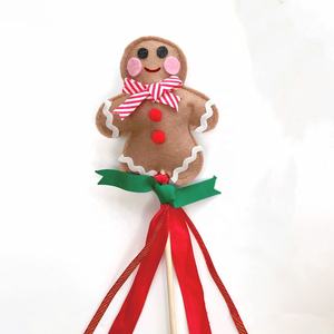 Baguette magique en tissu coloré faite à la main pour enfants avec pompon pour fête de Pâques, carnaval, vente chaude - Product Image 4