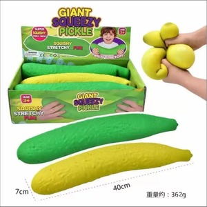 Smosh Mort Squishy Jumbo Fraise Géant Squeeze Jouets Lent Rebond Beurre Taba Soulagement Du Stress Doux Grand Fraise Jouet Cadeau - Product Image 3