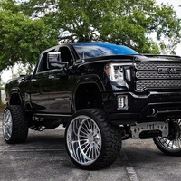 Jantes forgées pour SUV, camion tout-terrain 4x4, 5x5.5, 6x5.5, 22x12, 24x14, 26x14, 26x16, 5x139.7, 6x135, 6x139.7, 8x165.1, 8x170 pour GMC Yukon XL