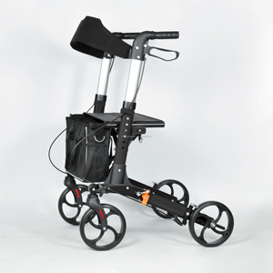 BQ1002B Rollator Walker de aluminio ajustable Rollator plegable <span class=keywords><strong>con</strong></span> <span class=keywords><strong>asiento</strong></span> cómodo <span class=keywords><strong>para</strong></span> personas mayores y <span class=keywords><strong>adultos</strong></span> - Product Image 1