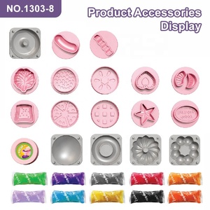 Jeu éducatif pour enfants personnalisé, pâte à modeler colorée, jouet en pâte à modeler, boîte de rangement multifonctionnelle en forme de sac à dos, ensemble de jouets en pâte à modeler - Product Image 5