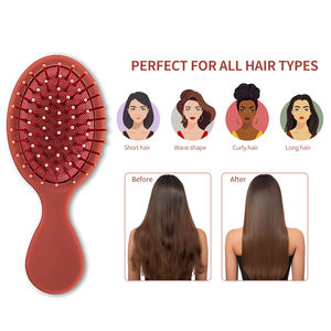 Muestra gratis Mini Peluca Cepillo <span class=keywords><strong>de</strong></span> <span class=keywords><strong>pelo</strong></span> Logotipo personalizado Peluca Cepillo Extensiones <span class=keywords><strong>de</strong></span> cabello <span class=keywords><strong>de</strong></span> <span class=keywords><strong>muñeca</strong></span> Cepillo <span class=keywords><strong>de</strong></span> cojín profesional - Product Image 3