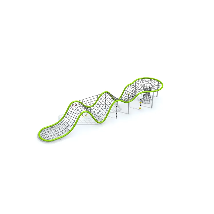 Outdoor Kinderen Touw Cursus Klimmen Structuur Voor Openbaar Gebruik Speeltuin