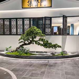 Árboles de Cedro y Pino Artificiales de Alta Simulación, Bonsái para Jardinería, Decoración <span class=keywords><strong>Interior</strong></span> y Exterior, Plantas Artificiales - Product Image 1